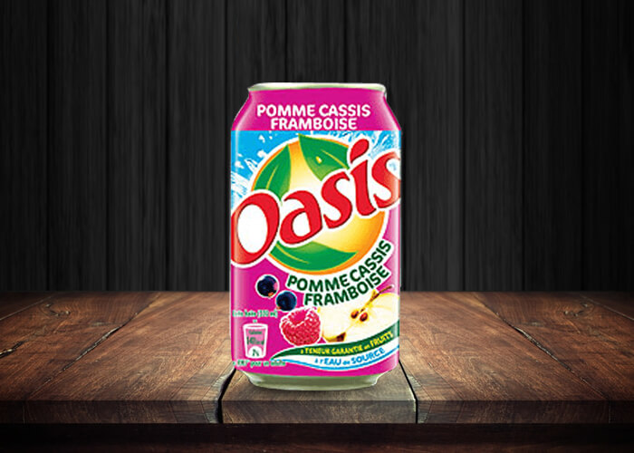 OASIS POMME CASSIS FRAMBOISE 33CL