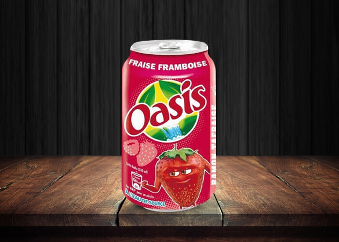 OASIS FRAISE FRAMBOISE 33CL